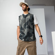 Nordic Leaf Pile Urban CAMO Unisex Basketball Jersey - 2XS