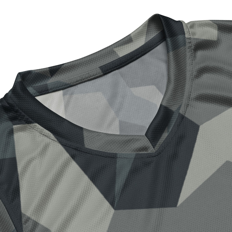 Nordic Leaf Pile Urban CAMO Unisex Basketball Jersey