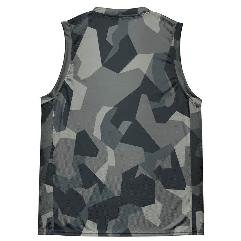 Nordic Leaf Pile Urban CAMO Unisex Basketball Jersey