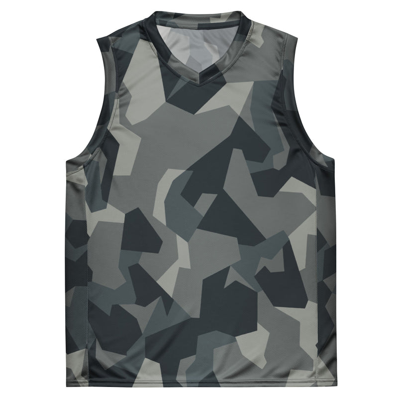 Nordic Leaf Pile Urban CAMO Unisex Basketball Jersey