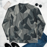 Nordic Leaf Pile Urban CAMO Unisex Bomber Jacket