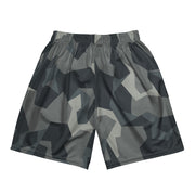 Nordic Leaf Pile Urban CAMO Unisex Mesh Shorts