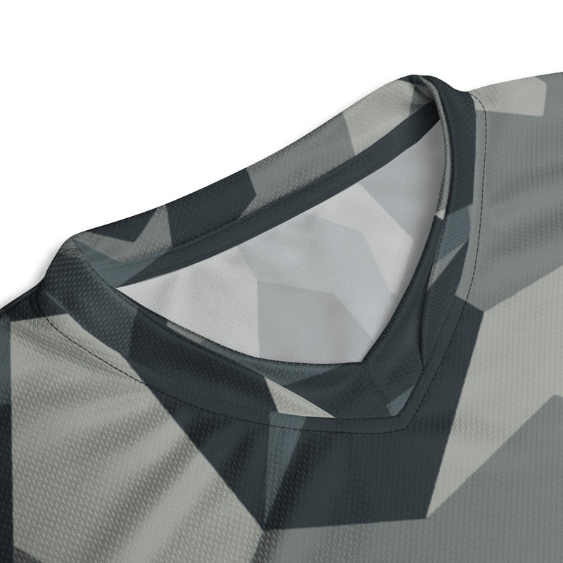 Nordic Leaf Pile Urban CAMO Unisex Sports Jersey