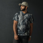Nordic Leaf Pile Urban CAMO Unisex Sports Jersey