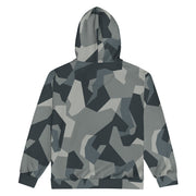 Nordic Leaf Pile Urban CAMO Unisex Zip Hoodie