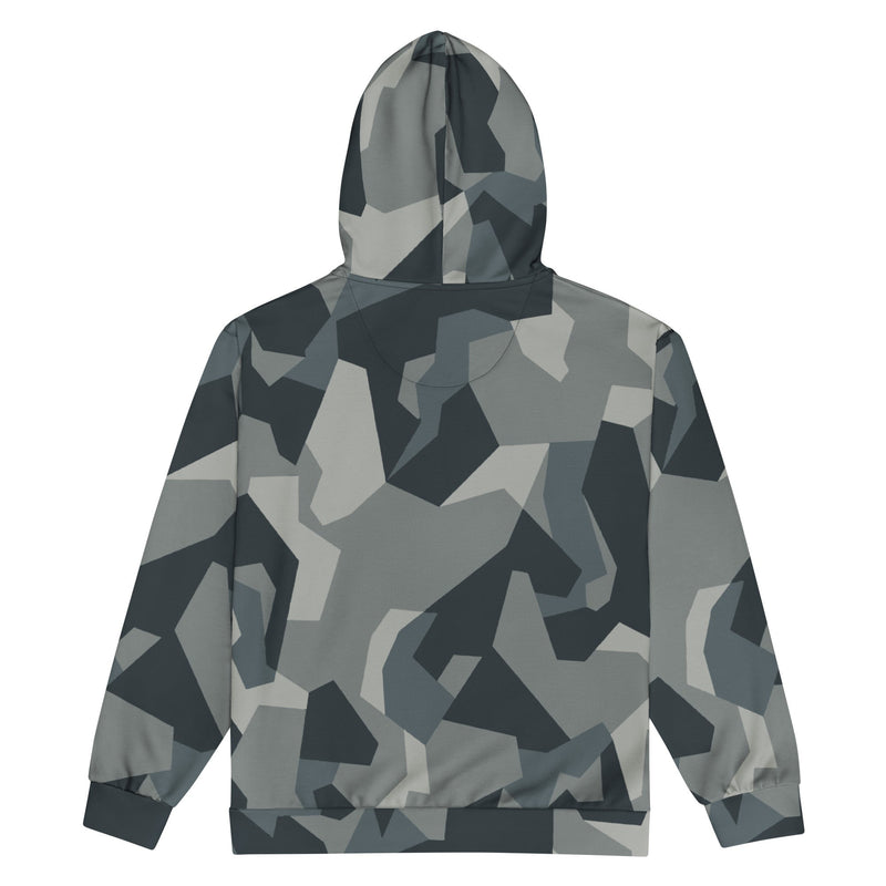 Nordic Leaf Pile Urban CAMO Unisex Zip Hoodie