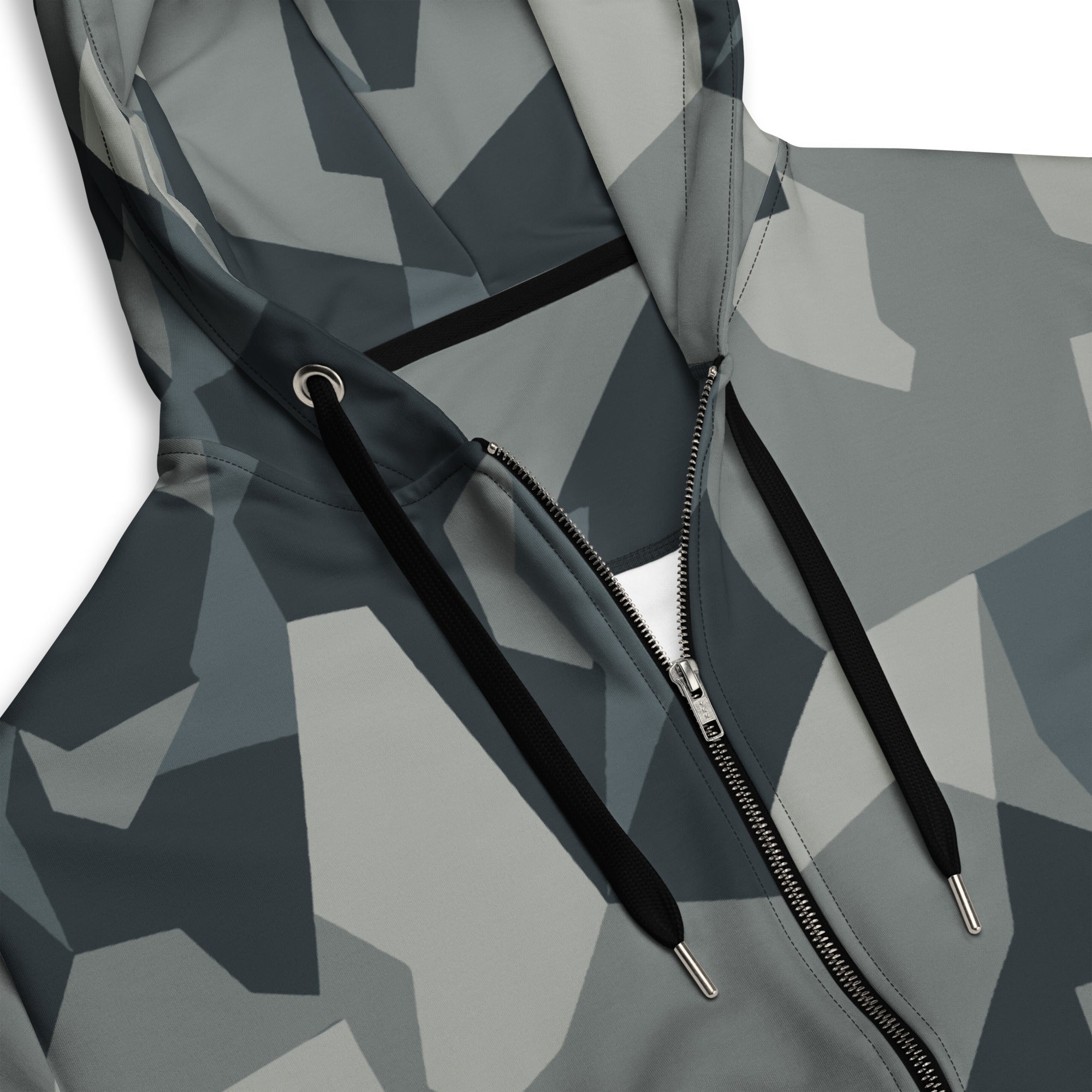 CAMO HQ - Nordic Leaf Pile Urban CAMO Unisex Zip Hoodie