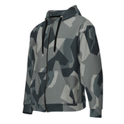 Nordic Leaf Pile Urban CAMO Unisex Zip Hoodie