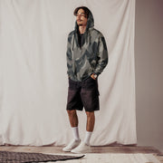 Nordic Leaf Pile Urban CAMO Unisex Zip Hoodie