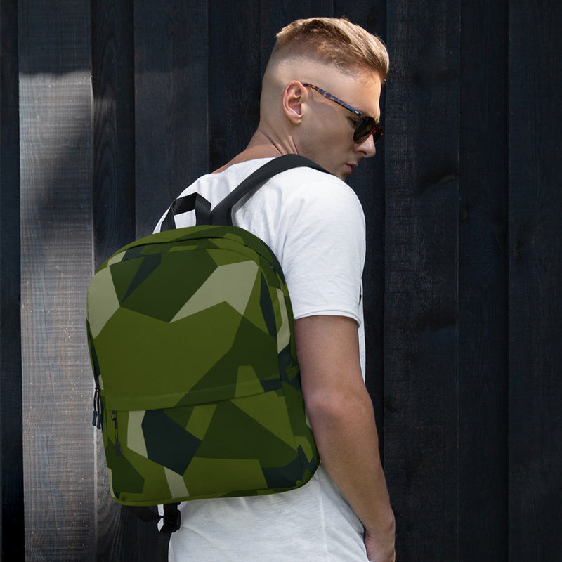 Nordic Leaf Pile Woodland CAMO Backpack - Bag