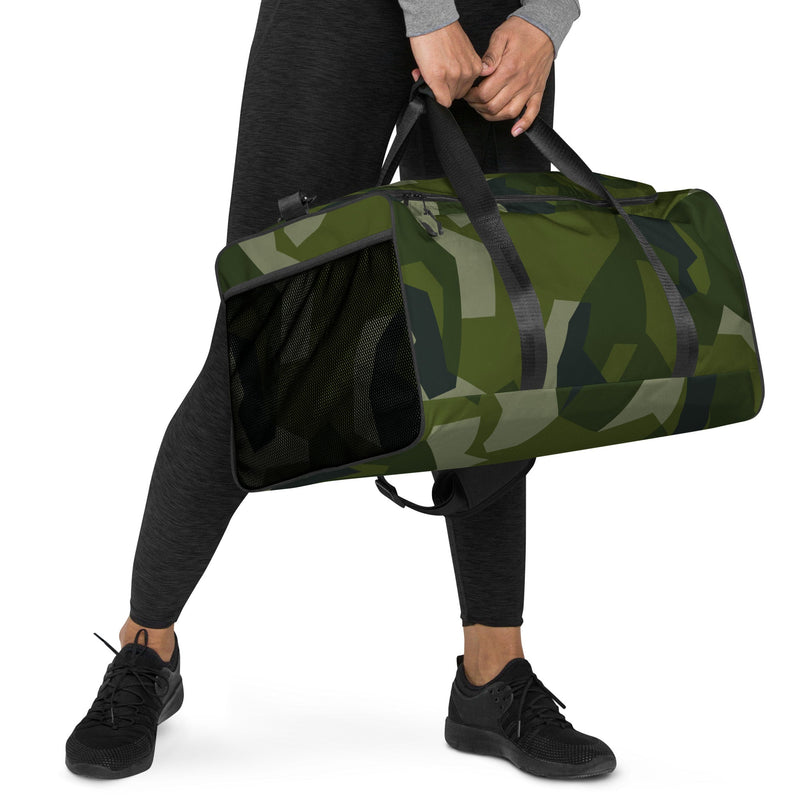 Nordic Leaf Pile Woodland CAMO Duffle Bag