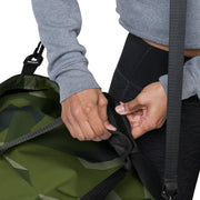Nordic Leaf Pile Woodland CAMO Duffle Bag