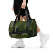 Nordic Leaf Pile Woodland CAMO Gym Bag