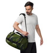 Nordic Leaf Pile Woodland CAMO Gym Bag