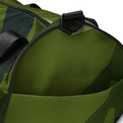 Nordic Leaf Pile Woodland CAMO Gym Bag