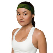 Nordic Leaf Pile Woodland CAMO Headband - Head