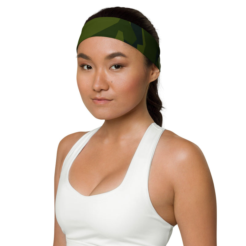 Nordic Leaf Pile Woodland CAMO Headband - Head