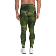 Nordic Leaf Pile Woodland CAMO Mens Leggings - Men