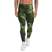 Nordic Leaf Pile Woodland CAMO Mens Leggings - XS - Men