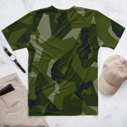 Nordic Leaf Pile Woodland CAMO Mens T-Shirt - Shirt - Tee