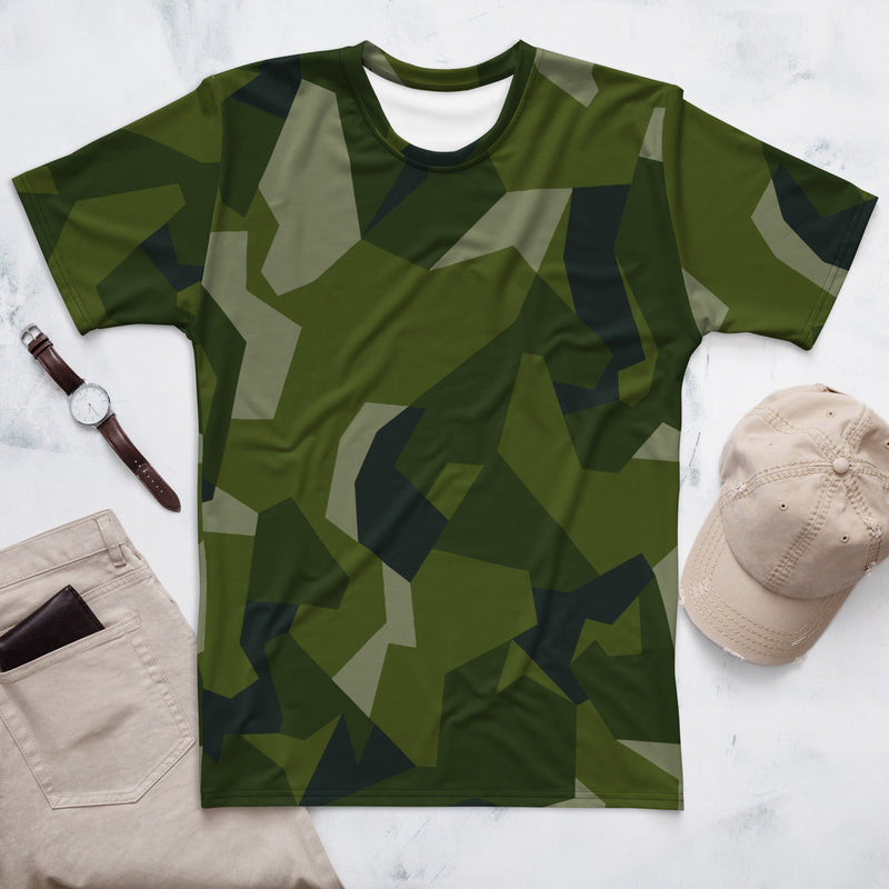 Nordic Leaf Pile Woodland CAMO Mens T-Shirt - XS - Shirt - Tee