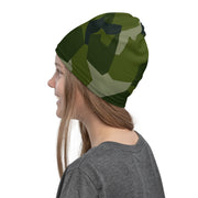 Nordic Leaf Pile Woodland CAMO Neck Gaiter - Head