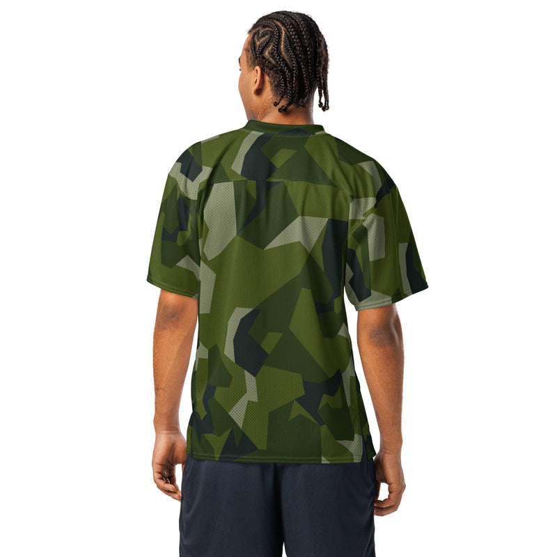 Nordic Leaf Pile Woodland CAMO Unisex American Football Jersey