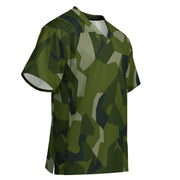 Nordic Leaf Pile Woodland CAMO Unisex American Football Jersey