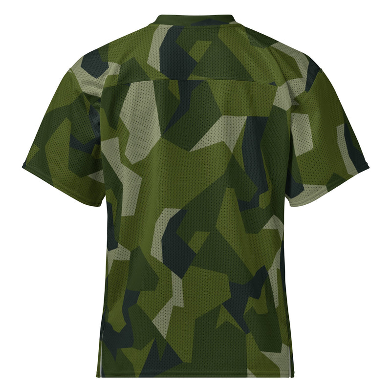 Nordic Leaf Pile Woodland CAMO Unisex American Football Jersey