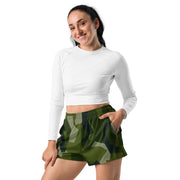 Nordic Leaf Pile Woodland CAMO Unisex Athletic Shorts
