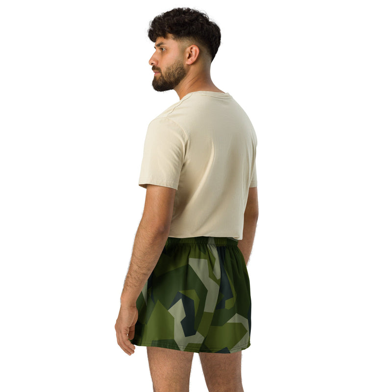 Nordic Leaf Pile Woodland CAMO Unisex Athletic Shorts