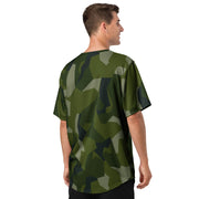 Nordic Leaf Pile Woodland CAMO Unisex Baseball Jersey
