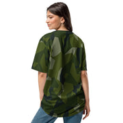 Nordic Leaf Pile Woodland CAMO Unisex Baseball Jersey