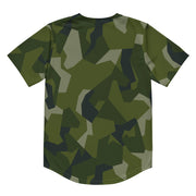 Nordic Leaf Pile Woodland CAMO Unisex Baseball Jersey