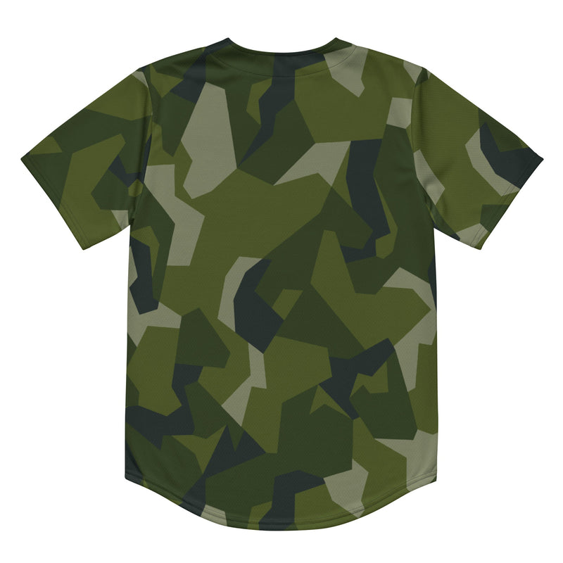 Nordic Leaf Pile Woodland CAMO Unisex Baseball Jersey
