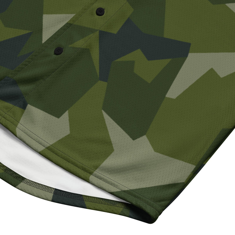 Nordic Leaf Pile Woodland CAMO Unisex Baseball Jersey