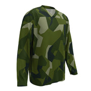 Nordic Leaf Pile Woodland CAMO Unisex Hockey Fan Jersey