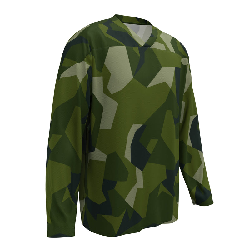 Nordic Leaf Pile Woodland CAMO Unisex Hockey Fan Jersey