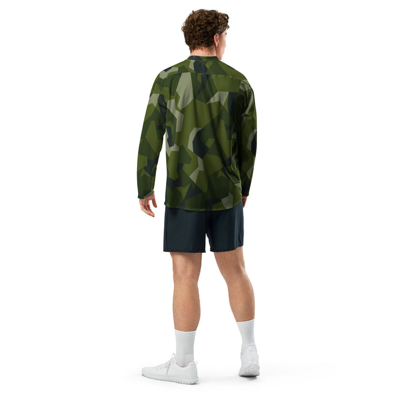 Nordic Leaf Pile Woodland CAMO Unisex Hockey Fan Jersey