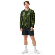 Nordic Leaf Pile Woodland CAMO Unisex Hockey Fan Jersey