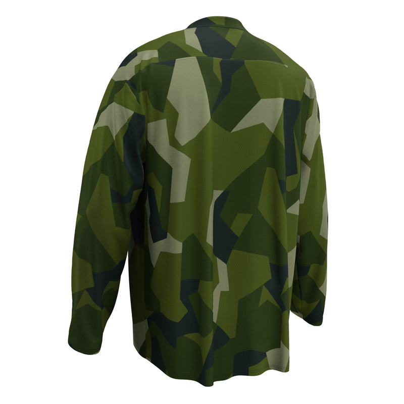 Nordic Leaf Pile Woodland CAMO Unisex Hockey Fan Jersey