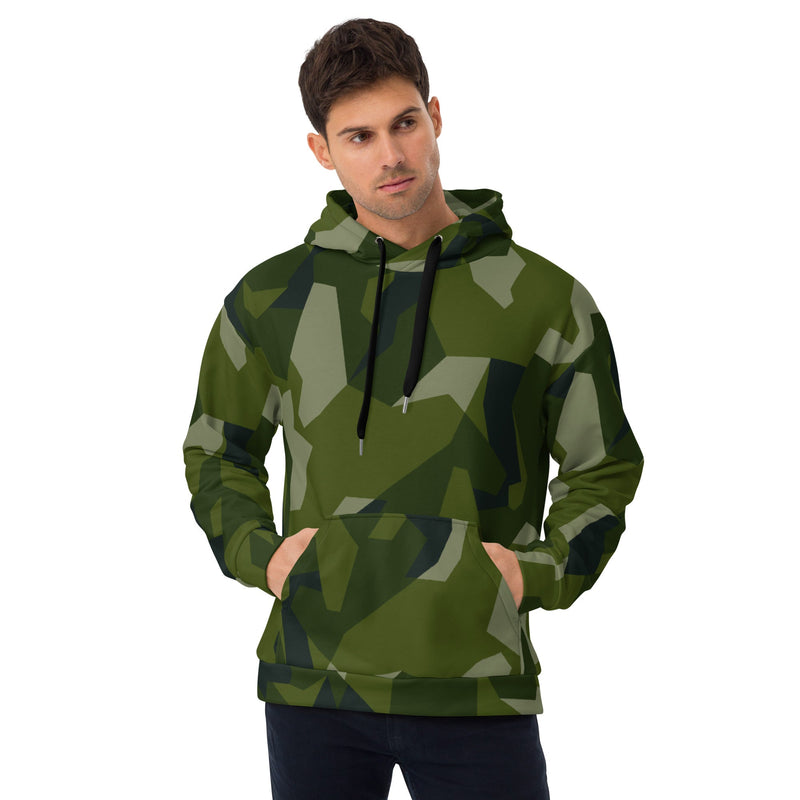 Nordic Leaf Pile Woodland CAMO Unisex Hoodie - 2XS