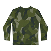 Nordic Leaf Pile Woodland CAMO Unisex Long-Sleeve Shirt