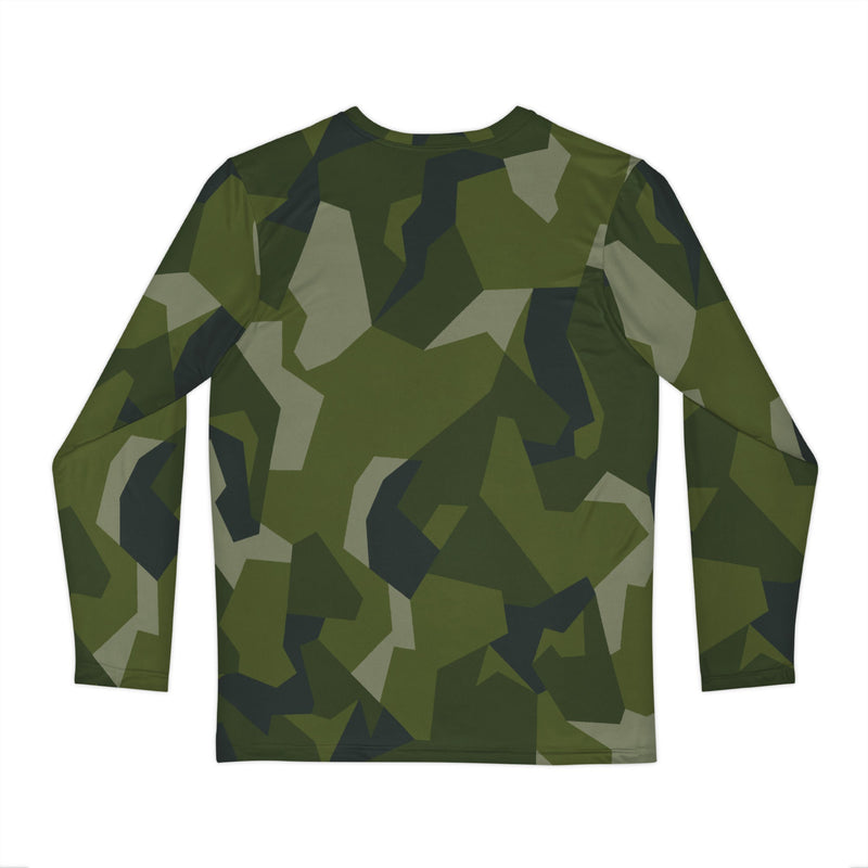 Nordic Leaf Pile Woodland CAMO Unisex Long-Sleeve Shirt