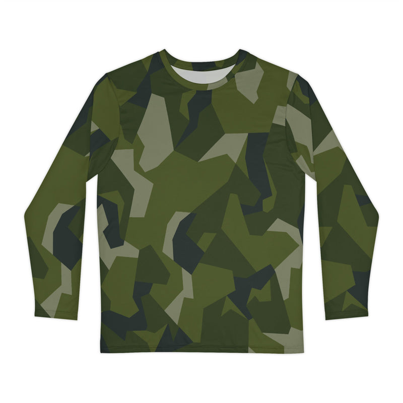 Nordic Leaf Pile Woodland CAMO Unisex Long-Sleeve Shirt - XS
