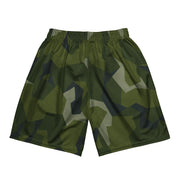 Nordic Leaf Pile Woodland CAMO Unisex Mesh Shorts