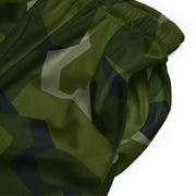 Nordic Leaf Pile Woodland CAMO Unisex Mesh Shorts