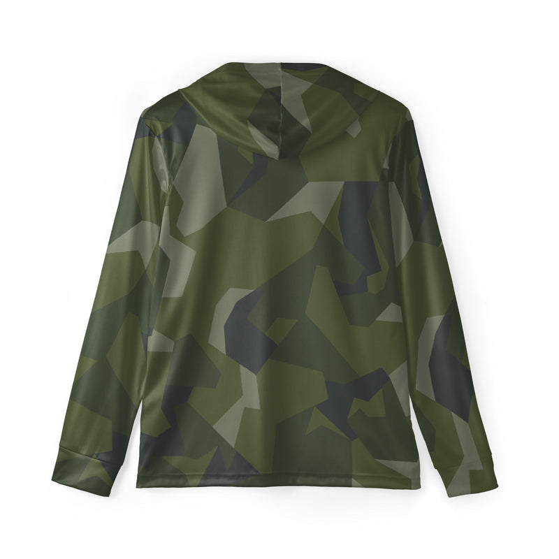 Nordic Leaf Pile Woodland CAMO Unisex Sports Warmup Hoodie