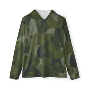 Nordic Leaf Pile Woodland CAMO Unisex Sports Warmup Hoodie - XS