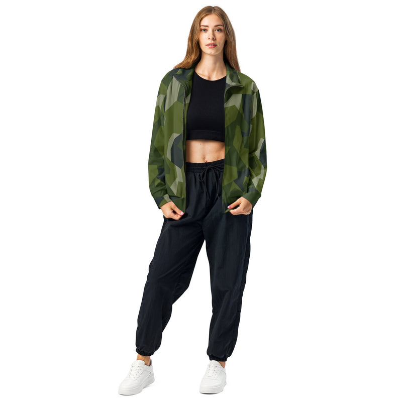 Nordic Leaf Pile Woodland CAMO Unisex Track Jacket